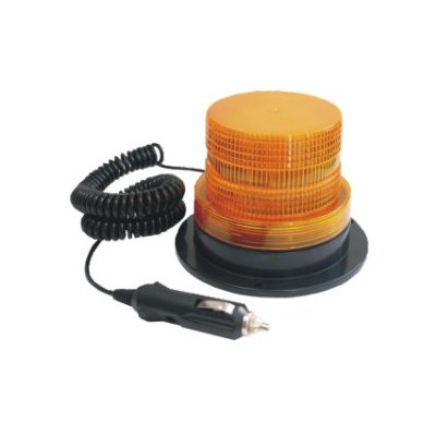 Maják výstražný oranžový LED magnetický 12/24V | Zboží Auto