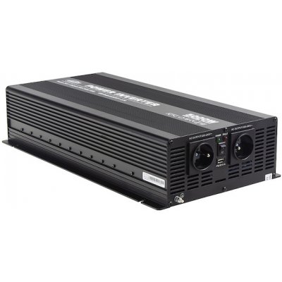 Měnič napětí z 24/230V + USB, 5000W, STM 355024S – Zbozi.Blesk.cz