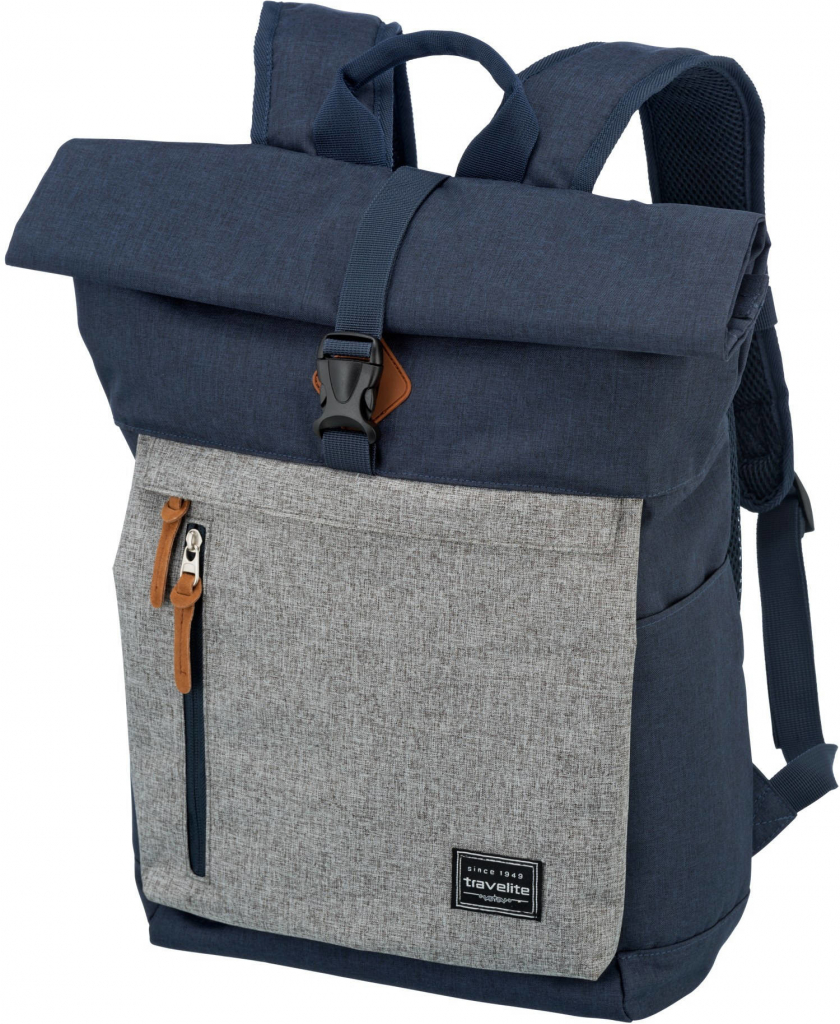 Travelite Basics roll up navy grey 35 l