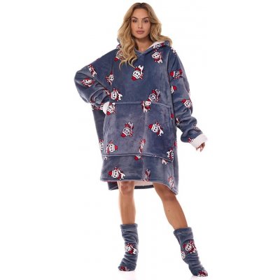 L&L dámské župan ové pončo HOODI bears – Zboží Dáma