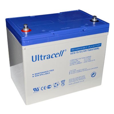 Ultracell UCG75-12 12V - 75Ah VRLA-GEL – Zbozi.Blesk.cz