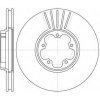 Brzdový kotouč REMSA Brzdový kotouč - 276 mm RMS 6609.10