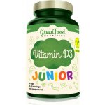 GreenFood Nutrition Junior Vitamin D3 90 kapslí – Hledejceny.cz