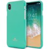 Pouzdro a kryt na mobilní telefon Apple Mercury Ochranný kryt pro iPhone XS / X - Mercury, Jelly Case Mint