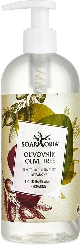 Soaphoria Olivovník organické tekuté mýdlo na ruce 400 ml od 195 Kč -  Heureka.cz