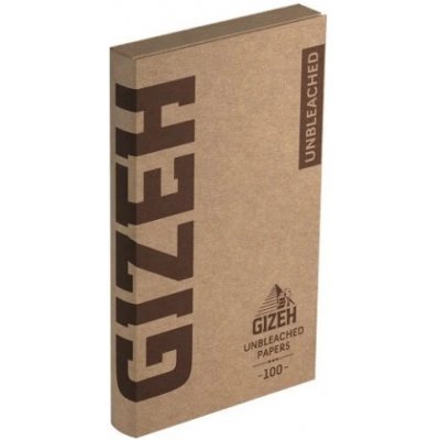 Gizeh Extra Fine Unbleached cigaretové papírky 100 ks – Hledejceny.cz