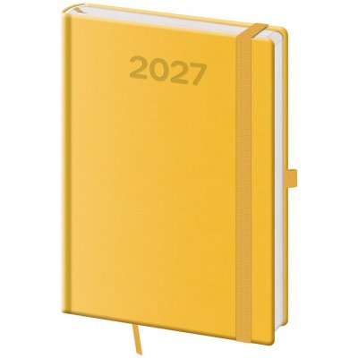 Helma Print Pop A5 denní 2027 žlutý – Zboží Dáma