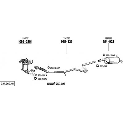Bosal BS 965-129 | Zboží Auto