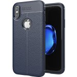 litchi pattern modrý – iPhone X / XS – Zboží Mobilmania