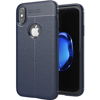 litchi pattern modrý – iPhone X / XS – Zboží Mobilmania