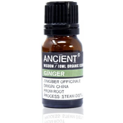 Ancient Wisdom Zázvor bio 100% éterický olej 10 ml – Hledejceny.cz