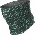 Alpinestars nákrčník Astars neck tube černá/zelená – Zboží Mobilmania