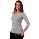 Jožánek kojicí tričko Kateřina 3/4 rukáv olivové – Zboží Dáma