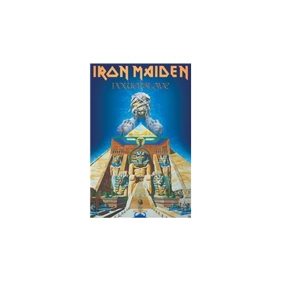 Textilní plakát - vlajka Iron Maiden: Powerslave (70 x 106 cm) – Hledejceny.cz