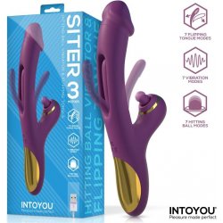 InToYou Fiter Sucking with Flipping Tongue 3 Motors Purple
