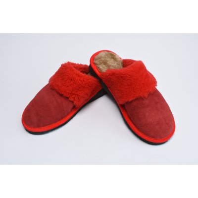 Dámské pantofle 191 červená – Sleviste.cz