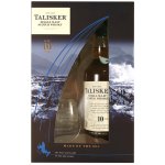 Talisker 10y 45,8% 0,7 l (dárkové balení 2 sklenice) – Zboží Mobilmania