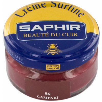 Saphir Barevný krém na kůži Creme Surfine 0032 86 Campari 50 ml