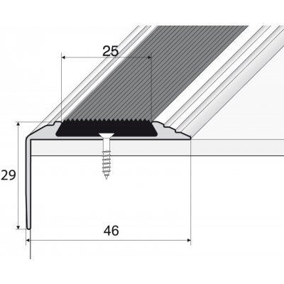 SH Profil Effector A38 schodový profil Stříbro – Hledejceny.cz