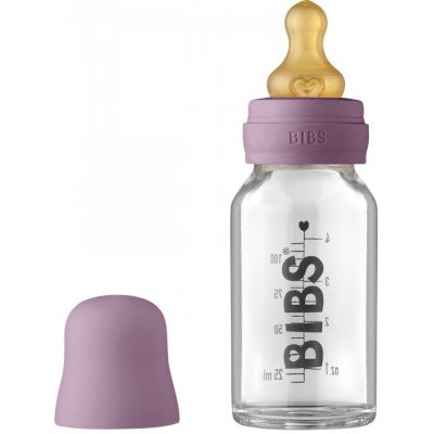 Bibs Baby Bottle skleněná lahev Mauve 110ml – Zboží Mobilmania