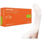 Mercator Medical Dermagel coated latexové nepudrované bílé 100 ks – Zboží Dáma