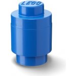 LEGO® úložný box kulatý 12,3 x 18,3 cm modrá – Zboží Dáma