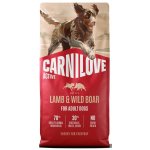 Carnilove Active Adult All Breeds Lamb & Wild Boar 12 kg – Sleviste.cz