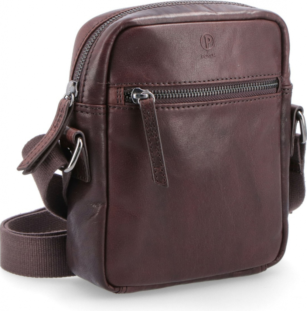 Poyem pánská taška crossbody hnědá 2214 H