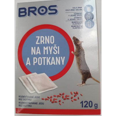 Bros zrní na myši a potkany 120g – Zboží Dáma