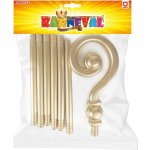 hůl / berle mikulášská zlatá skládací 185 cm – Zboží Dáma