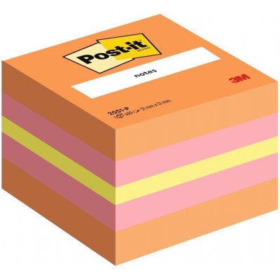 3M 3M Post-it mini kostka, velikost 51 x 51 mm, 400 lístků (2051 P) – Hledejceny.cz