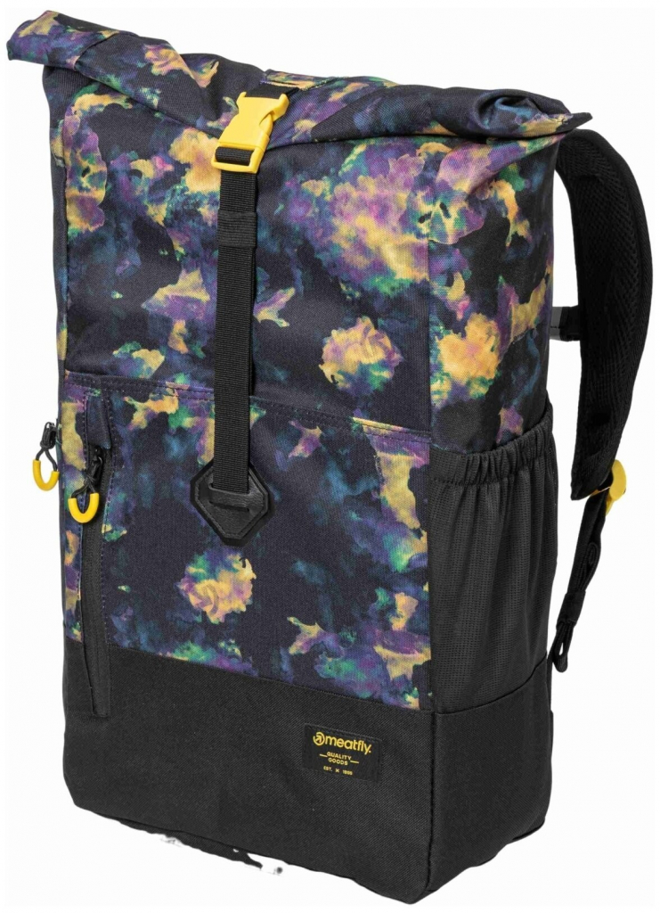 Meatfly Holler Dark Aquarel Černá 28 l