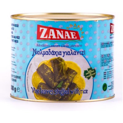 Dolmades Vinný list plněný rýží 2 kg – Zboží Dáma