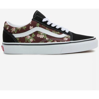 Vans Old Skool wallflower floral bitter chocolate – Zbozi.Blesk.cz