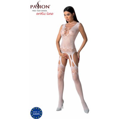 Passion Bodystocking BS099 Bílá – Hledejceny.cz