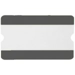Samolepicí vyznačovací kapsy WT-5118, 1/2 A4 otevřená – PVC, tmavě šedá, 303×187 mm, balení 10ks – Zboží Mobilmania