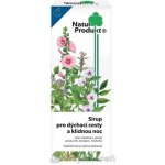 Naturprodukt Sirup pro dýchací cesty a klidnou noc 200 ml – Hledejceny.cz
