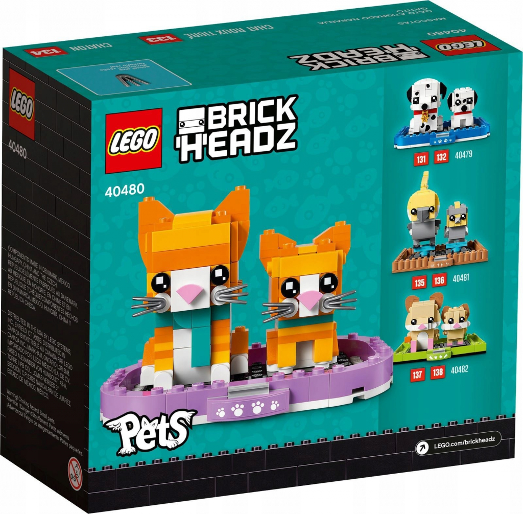 LEGO® BrickHeadz 40480 Zrzavý mourek