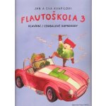 Flautoškola 3 klavírní cembalové doprovody Jan Kvapil Eva Kvapilová – Zboží Dáma