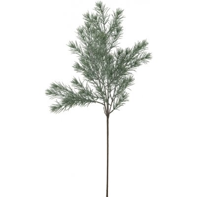 Bloomingville Dekorativní umělá větvička Pine 73,5 cm, zelená barva, papír – Zboží Mobilmania