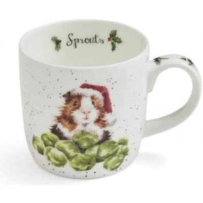 Royal Worcester Vánoční porcelánový Wrendale Designs Sprouts 310 ml – Zbozi.Blesk.cz