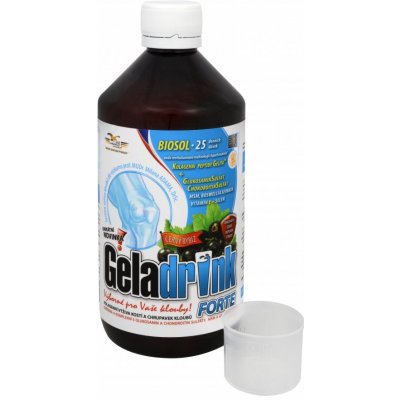 Orling Geladrink Forte Biosol Černý rybíz 500 ml – Zboží Mobilmania