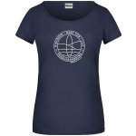 Tričko PADDLEBOARDING STAMP NAVY Bio bavlna krátký rukáv – Zboží Dáma