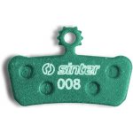 Sinter SRAM Level Elixir DB brzdové destičky polymer zelená – Sleviste.cz