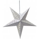 Bílá závěsná vánoční papírová hvězda III M 45x15x45 cm – Hledejceny.cz