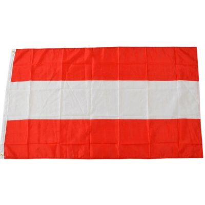 Vlajka, polyester, oboustranný potisk, Rakousko, 150x90cm – Hledejceny.cz