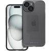 Pouzdro a kryt na mobilní telefon ROAR Pure Simple Apple iPhone 15 - integrovaná sklíčka na čočky - plastový - černé