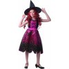 Dětský karnevalový kostým Čarodějnice růžová