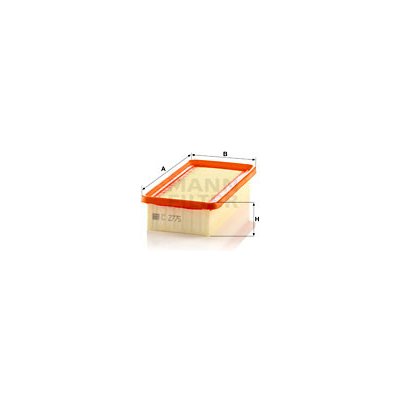 MANN-FILTER Vzduchový filtr C2775 – Hledejceny.cz