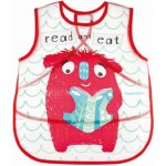 Canpol babies Plastový bryndák/zástěrka s kapsičkou Monsters červená – Zboží Dáma